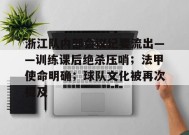 开云网页版-浙江队内部会议纪要流出——训练课后绝杀压哨；法甲使命明确；球队文化被再次提及的简单介绍